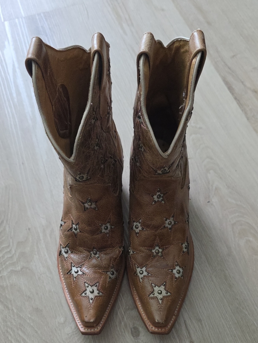 Black Star Women's Marfa Shortie Western Boots - Snip Toe